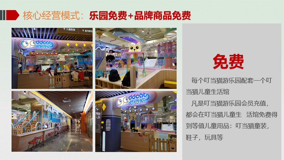 2020叮当猫游乐主题乐园核心经营模式